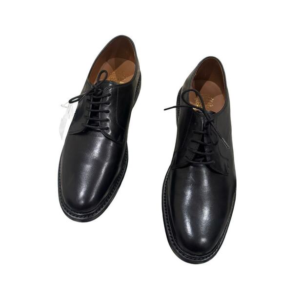 J. Crew Men\'s Italian Leather Upper Ludlow Derbys Boots Black Size 12 NWOB main image 9